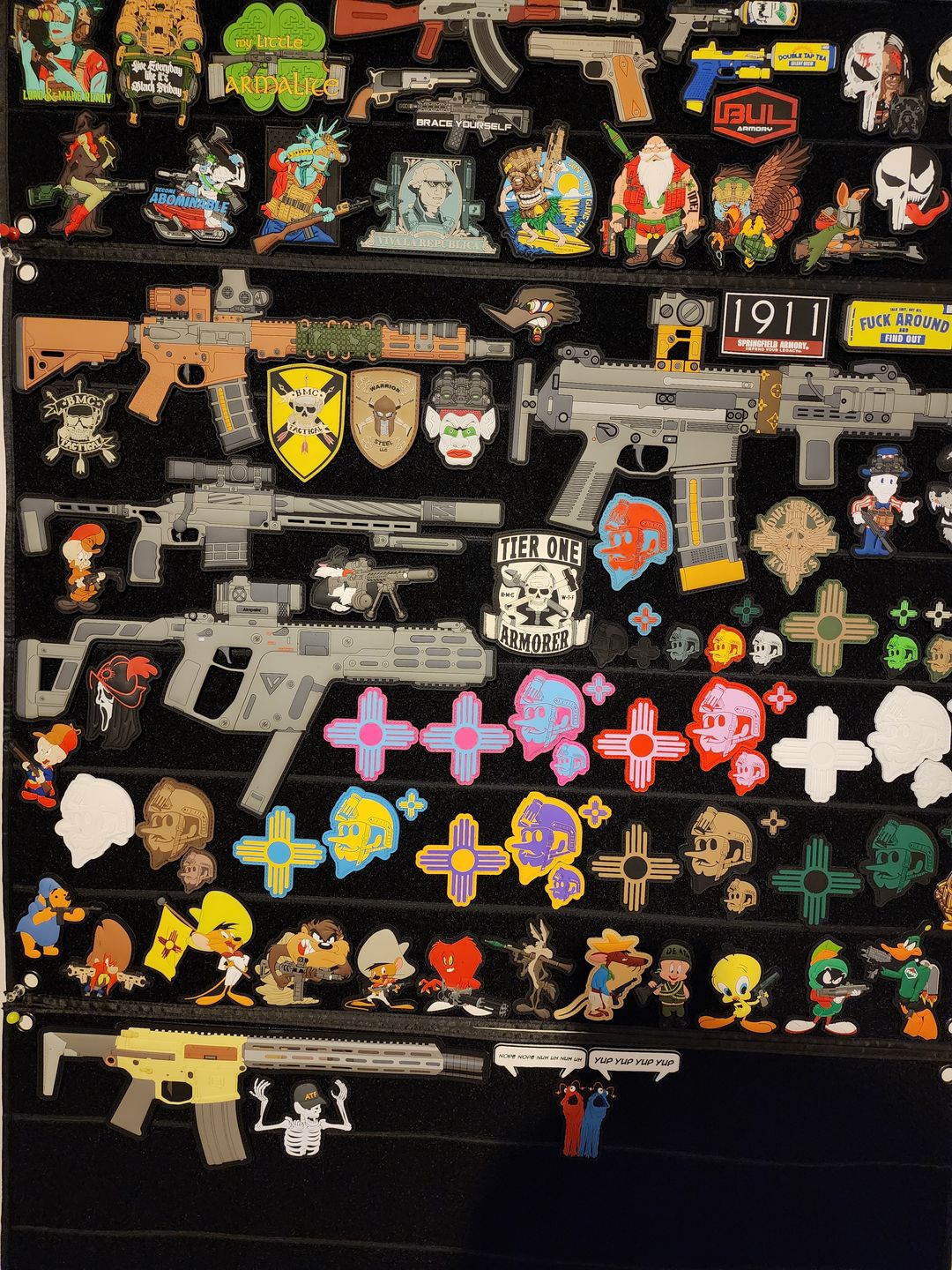Customer photo review of Q Honey Badger Morale Patch *LIMITED*