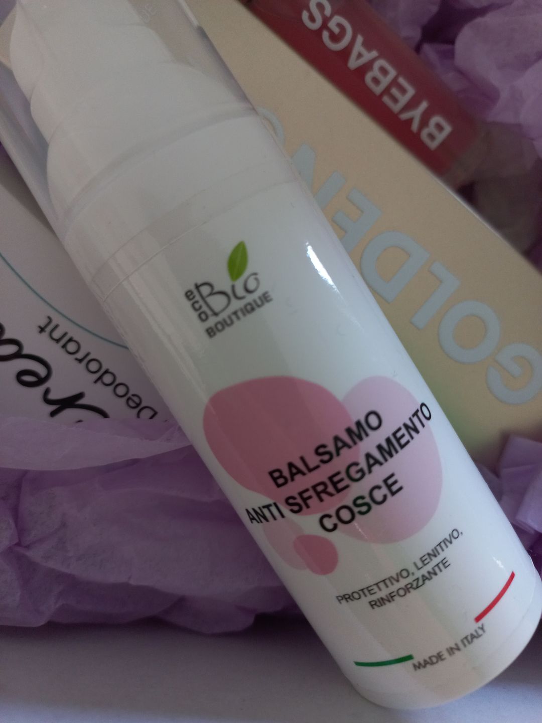 Customer photo review of Balsamo Anti Sfregamento Cosce