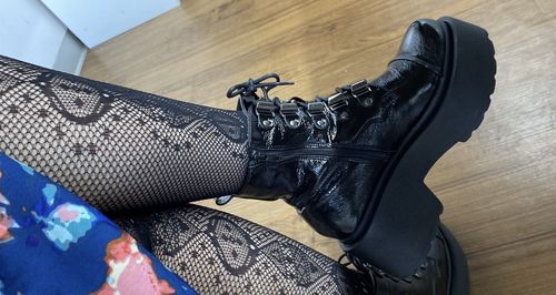 Customer photo review of BOTIN NEGRO 35801
