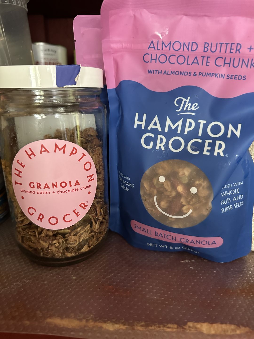 Customer photo review of Almond Butter with Chocolate