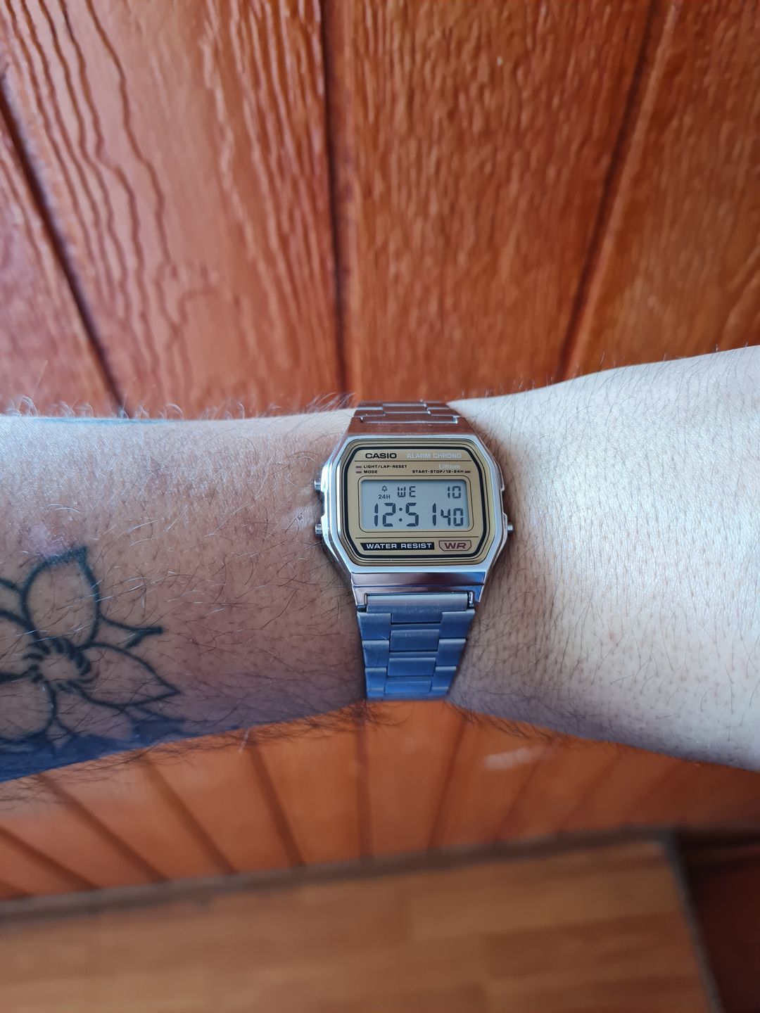 Customer photo review of Reloj Casio Vintage A158WEA-9EF Plateado [EXCLUSIVO]