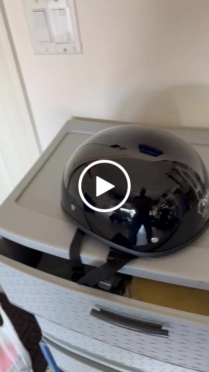 Customer video review of Smallest Lightest SOA DOT Beanie Helmet / Gloss Black
