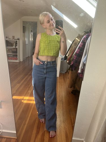 Customer photo review of Pre-Order: Gema Top | Sunny Day Chex