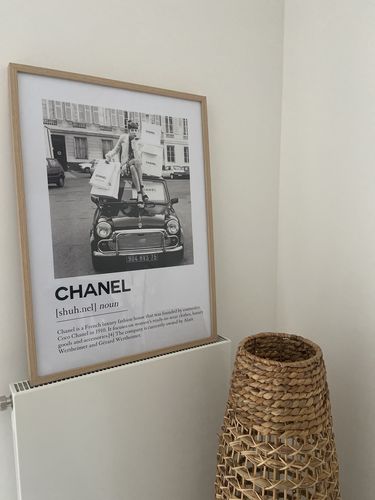 Customer photo review of Chanel Poster