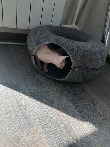 Customer photo review of Catfri® Hotel - Kattetunnel Seng