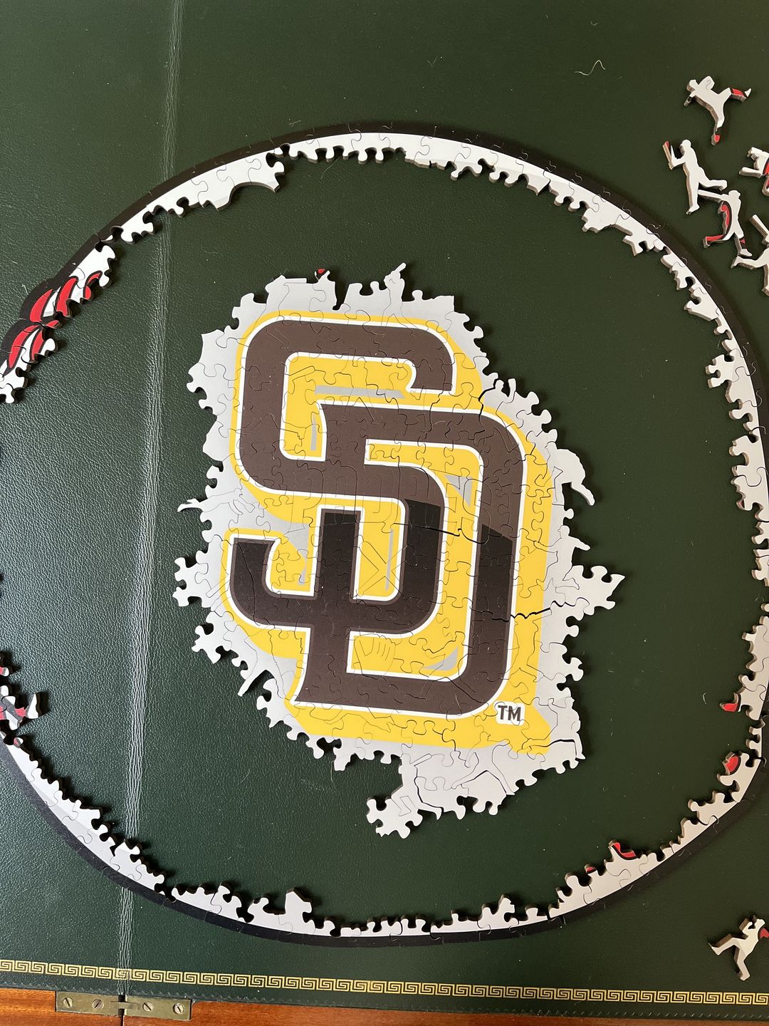 Customer photo review of San Diego Padres® - Official Wooden Puzzle