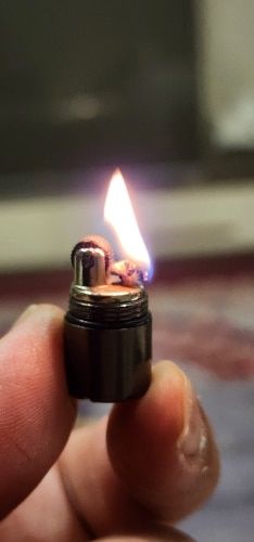 Customer photo review of Mini Capsule Lighter