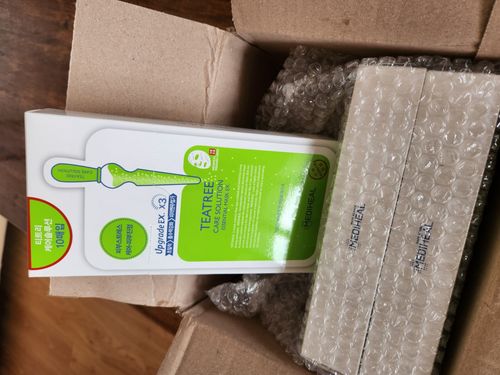 Customer photo review of [Mediheal] Teatree Care Solution Essential Mask 25ml x 10ea