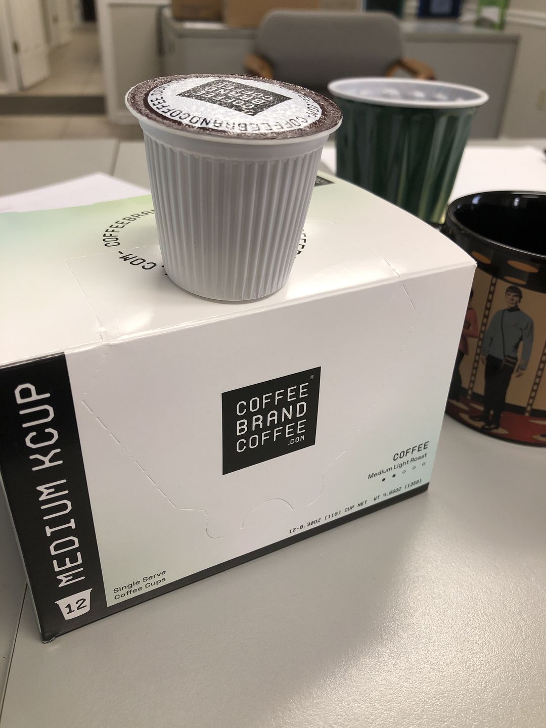 Customer photo review of Premium Medium Roast Kcups