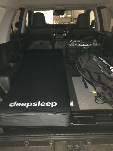 Customer photo review of Deepsleep Solo Mat for Toyota 4Runner