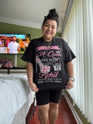 Customer photo review of April