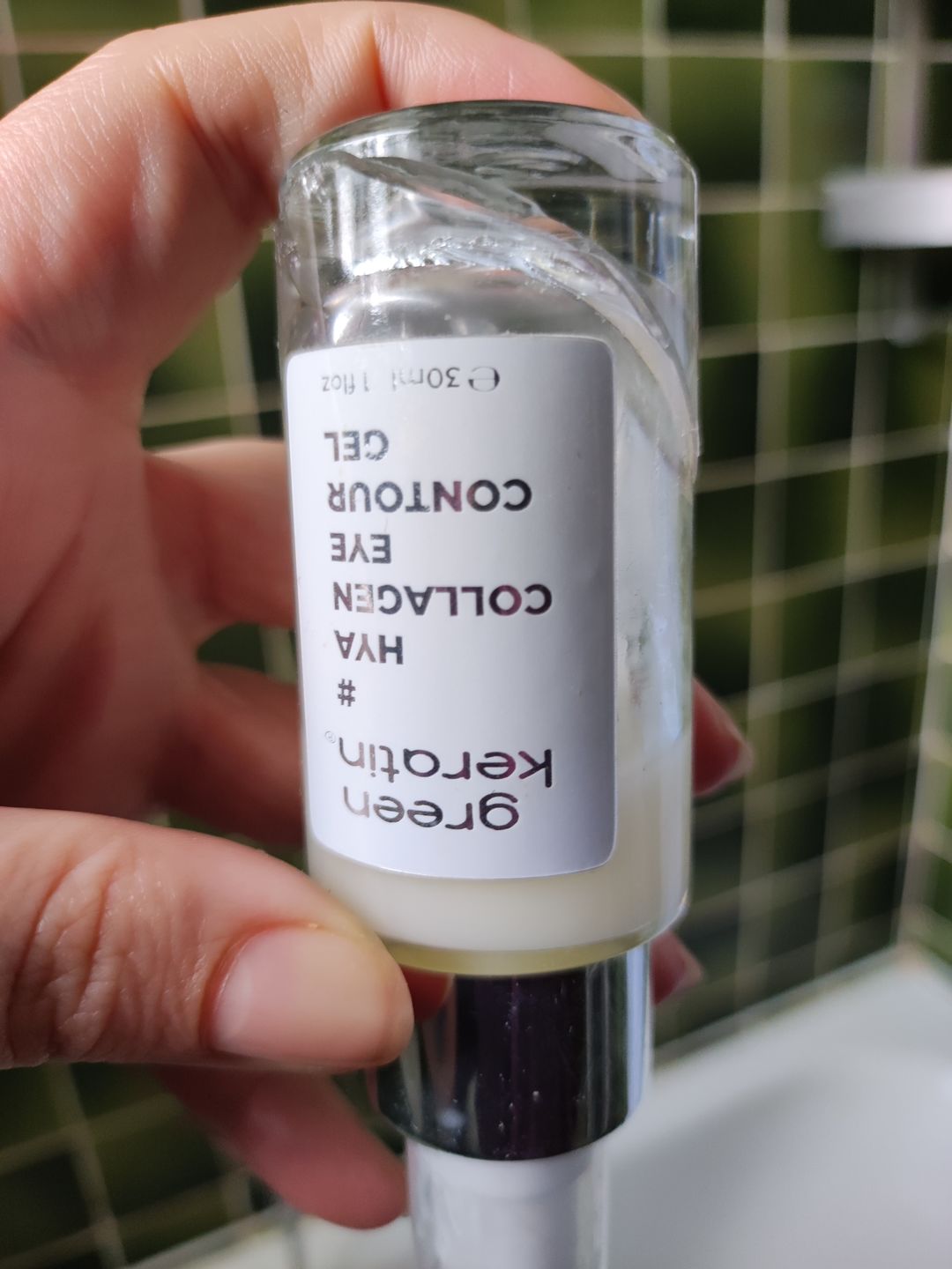 Customer photo review of HYACOLLAGEN - Gel pour le Contour des Yeux