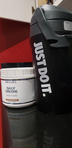 Customer photo review of Daily Greens Powder