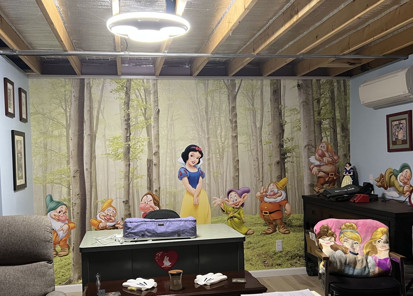 Customer photo review of Dimmable Modern Mickey Design LED Flush Ceiling Light