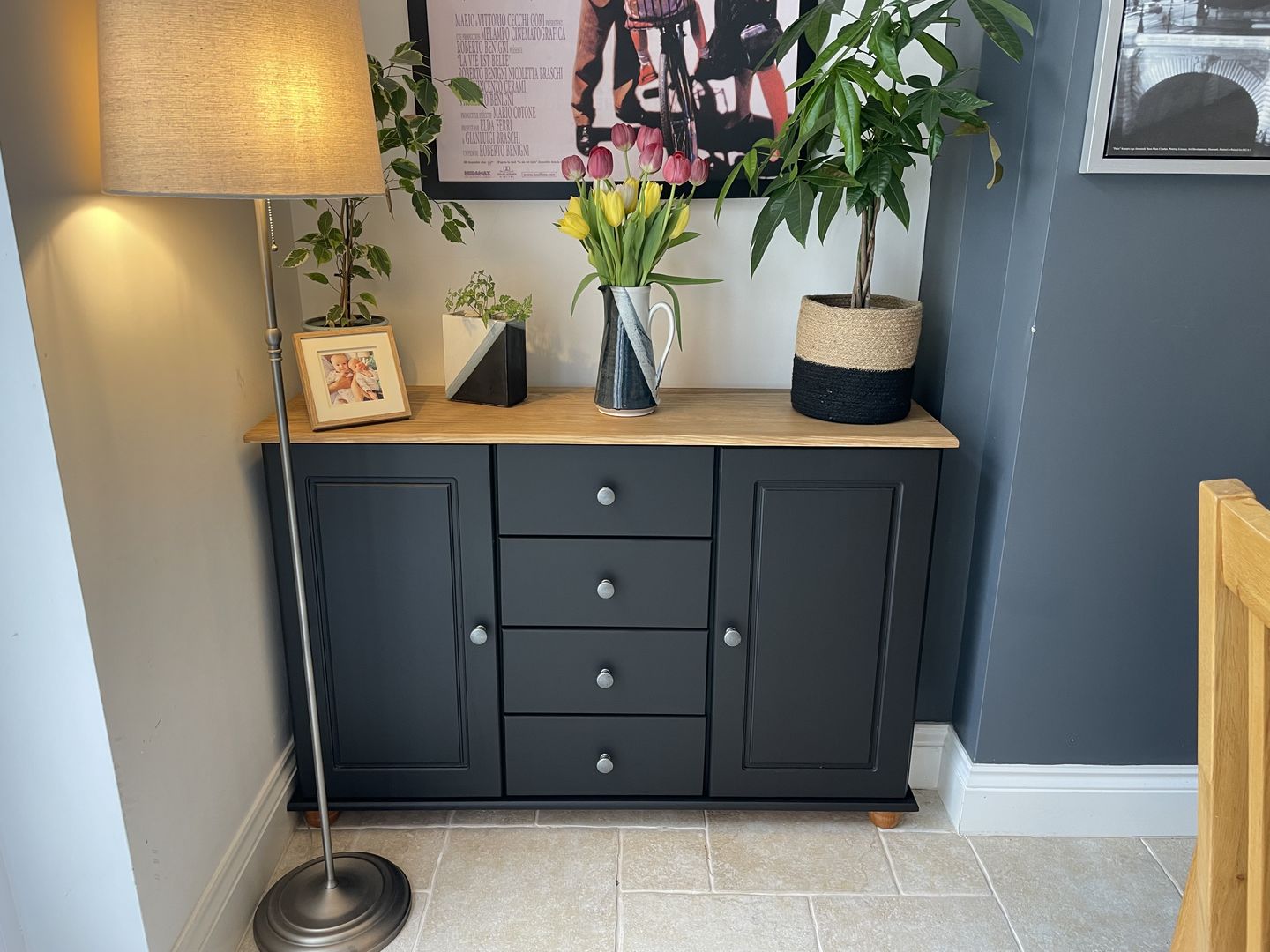 Customer photo review of Monmouth Iron Cupboard Handles