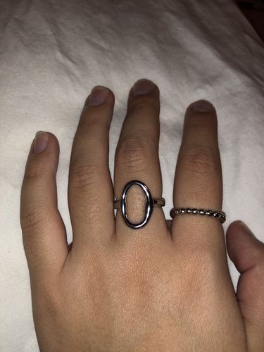 Customer photo review of Dolce Vita Ring - Silver