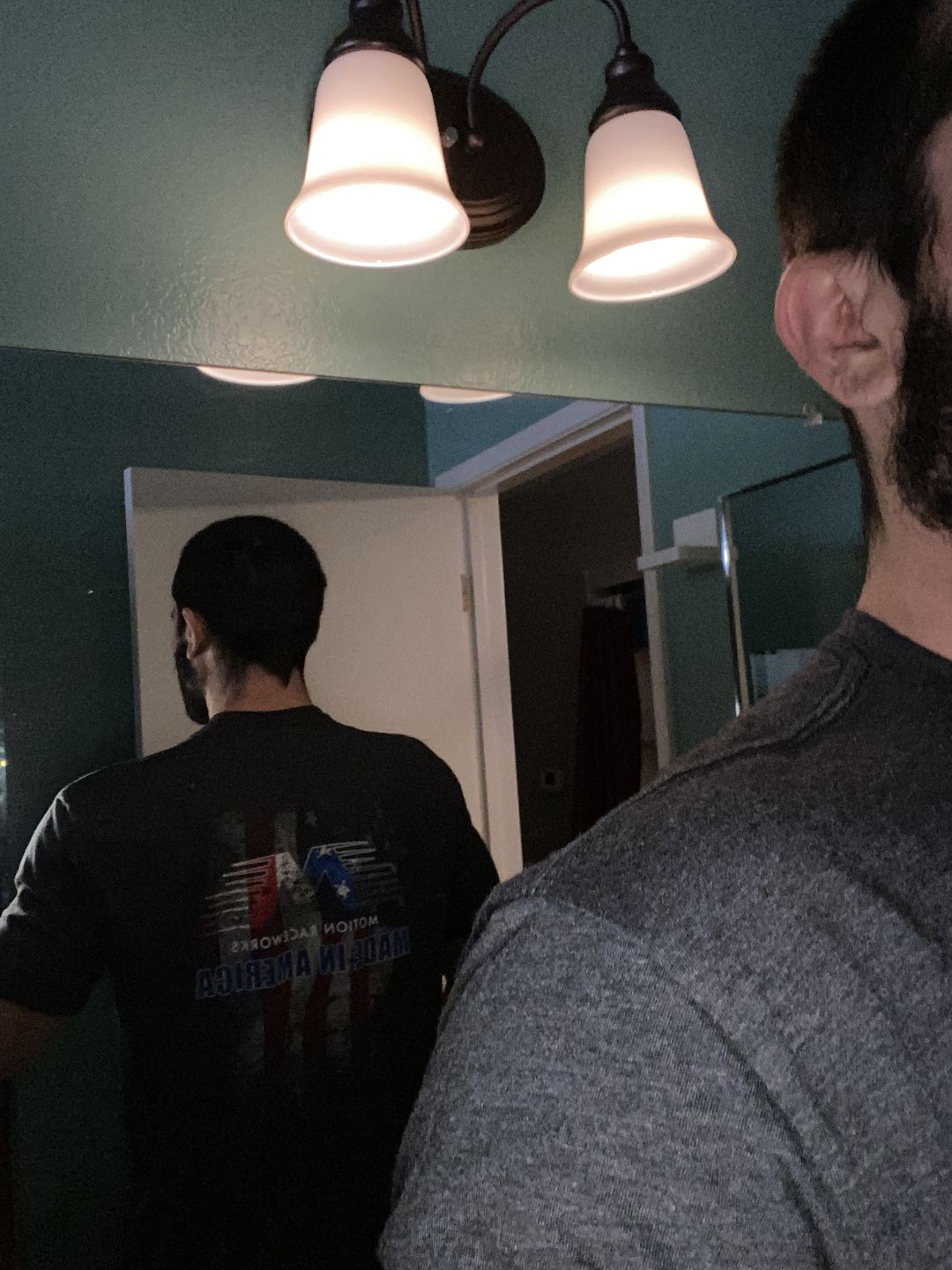 Customer photo review of Motion Raceworks 'Merica Shirt 96-127