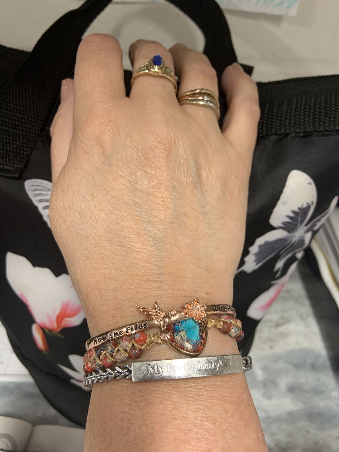 Customer photo review of Passionate Heart Jasper Bracelet