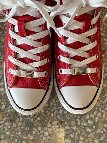 Customer photo review of Converse High Lace Locks