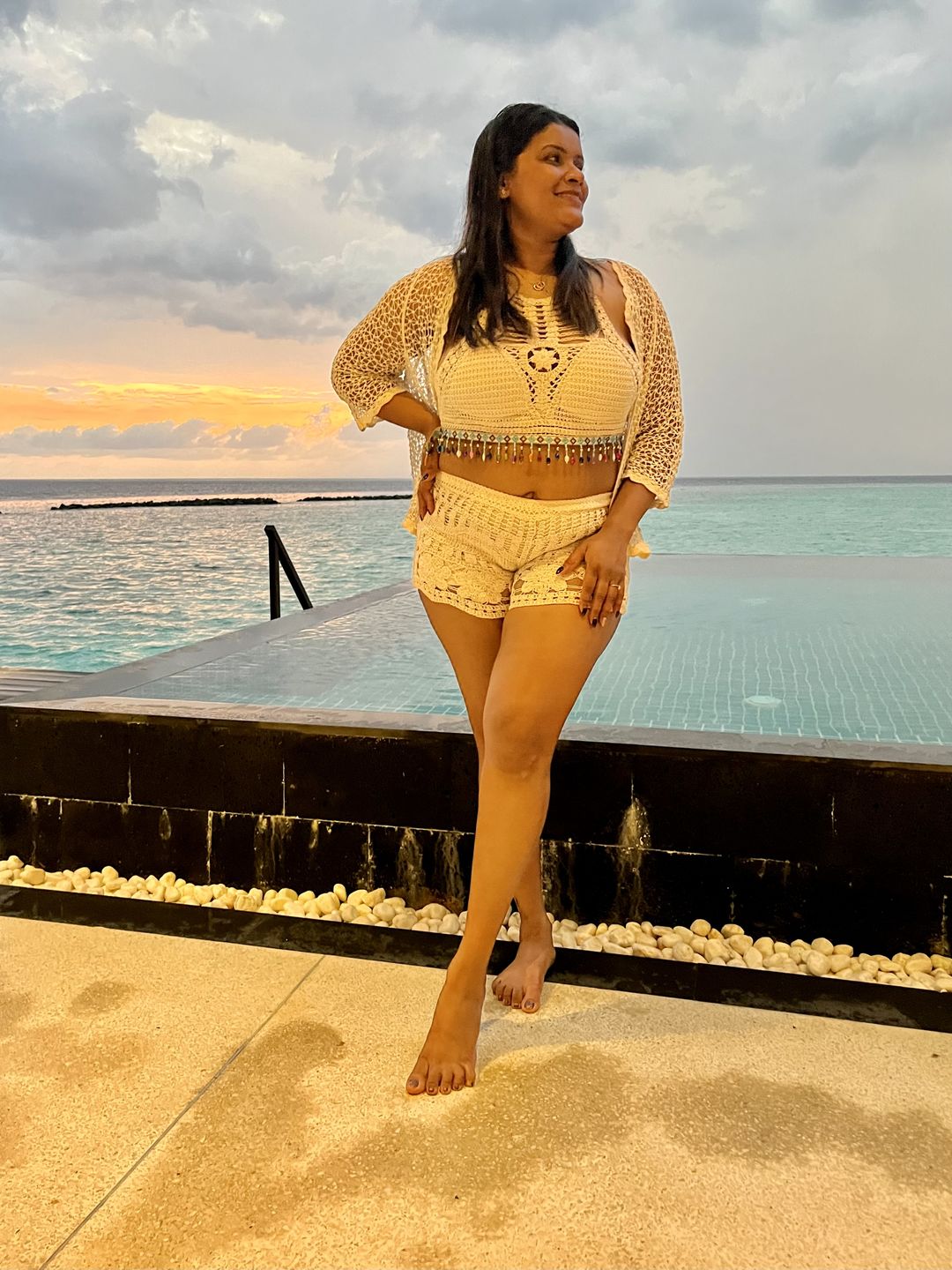 Customer photo review of Jules 3 Piece Coord Set - Resortwear Set