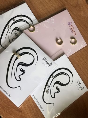 Customer photo review of Set de Earcuffs Gold