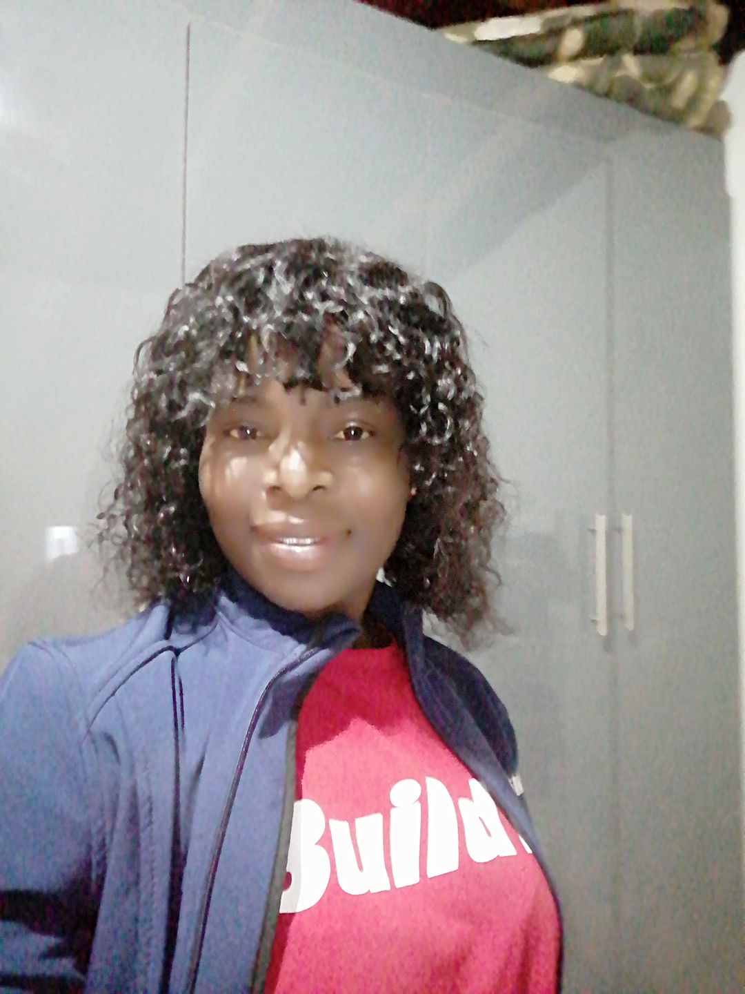 Customer photo review of Brandy Water Wave Fringe 10"