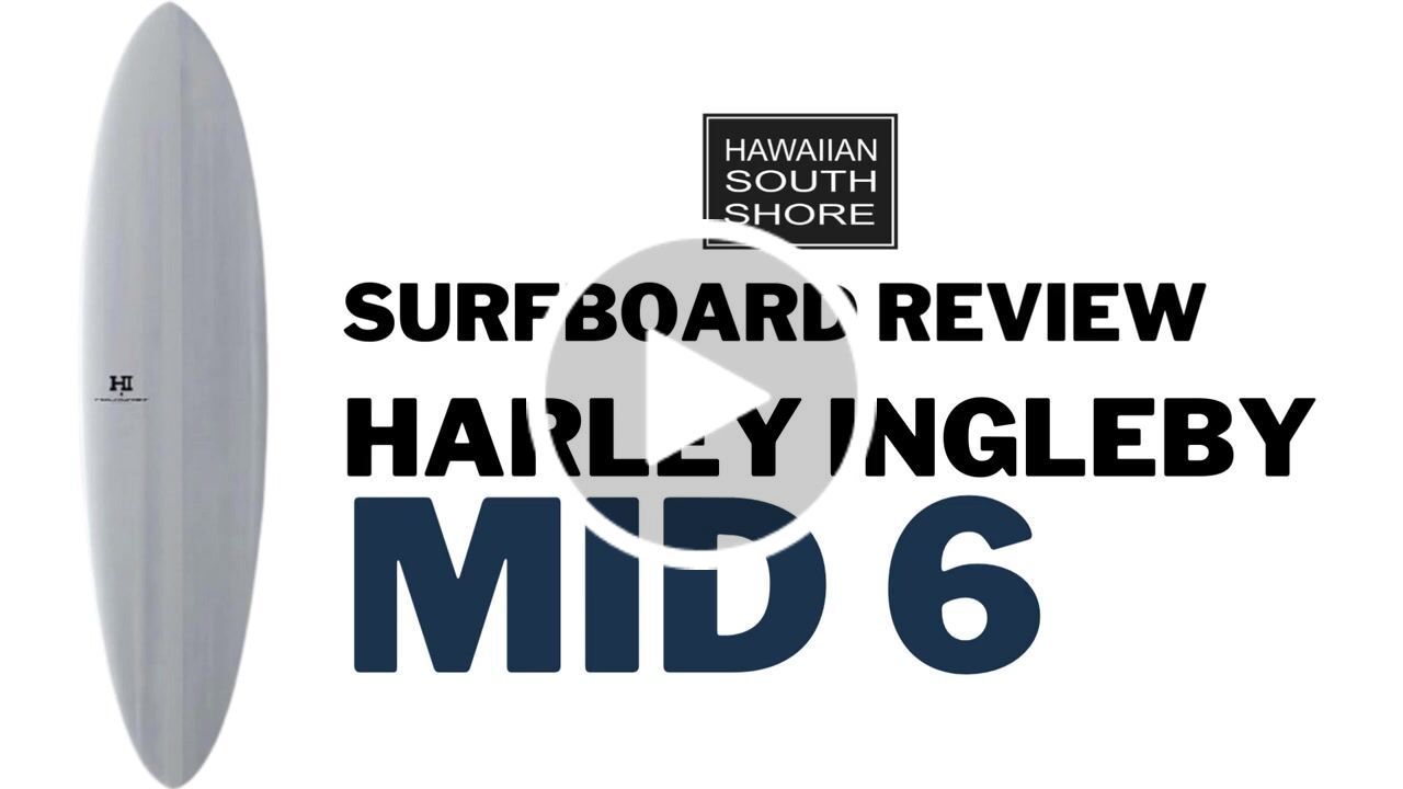 Customer video review of Harley Ingleby MID 6 Five Fin (6'4-7'10) Thunderbolt Red FCS II