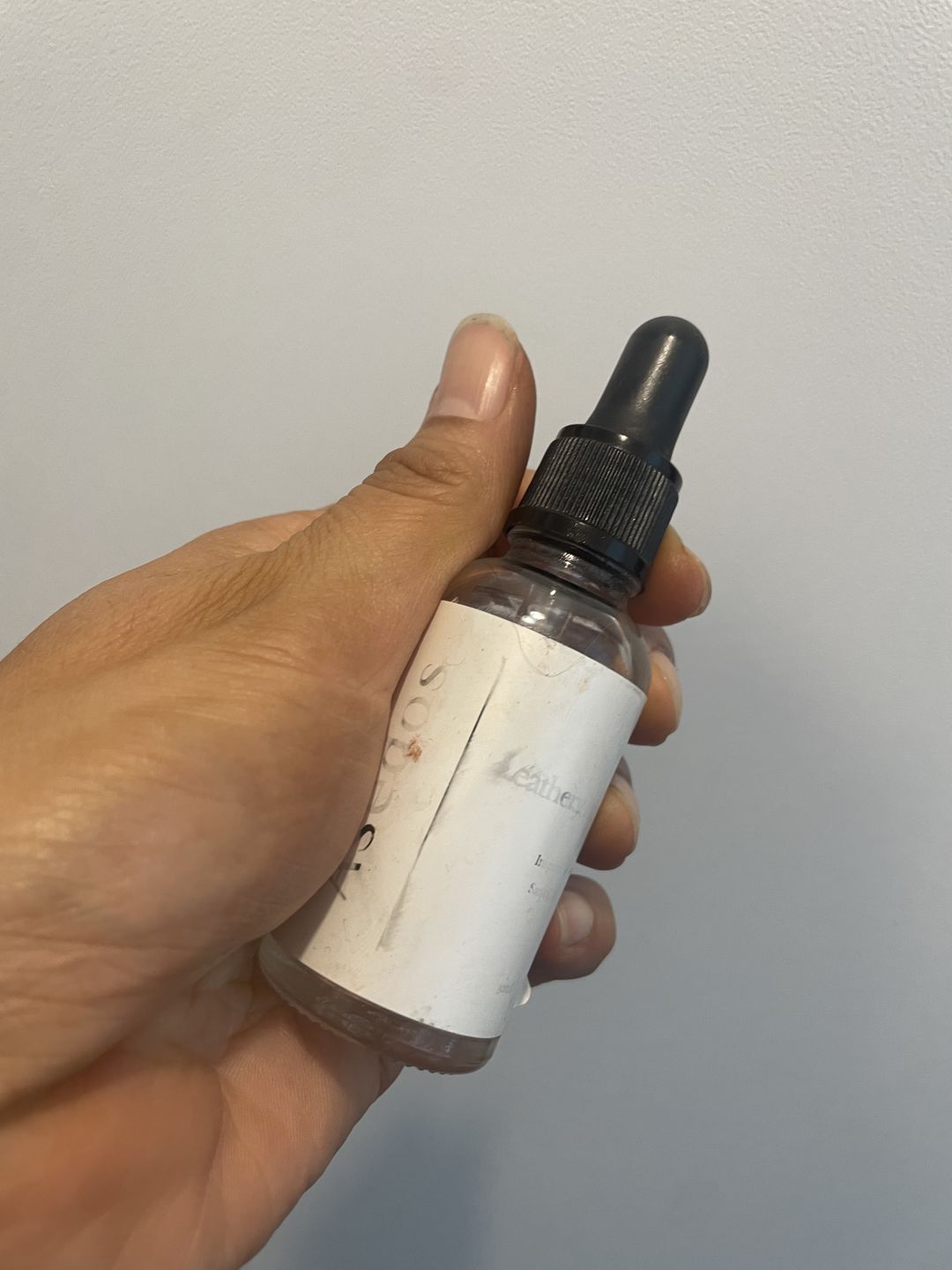 Customer photo review of LEATHERY AMBROX PERFUME OIL