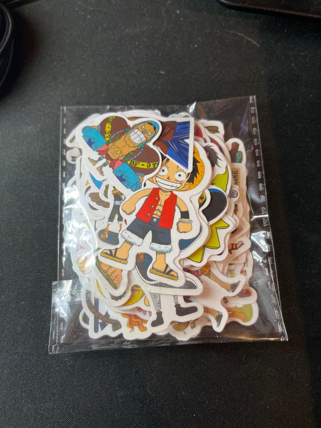 Customer photo review of Vinyl Waterproof Stickers