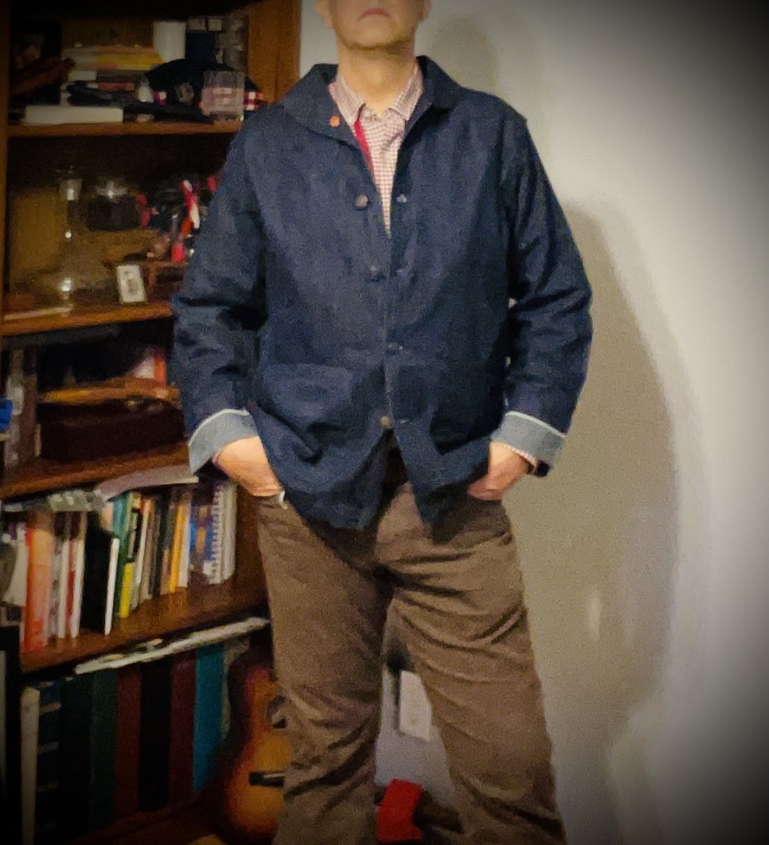 Customer photo review of 1922 USN 2nd Denim Coverall Utility Jacket