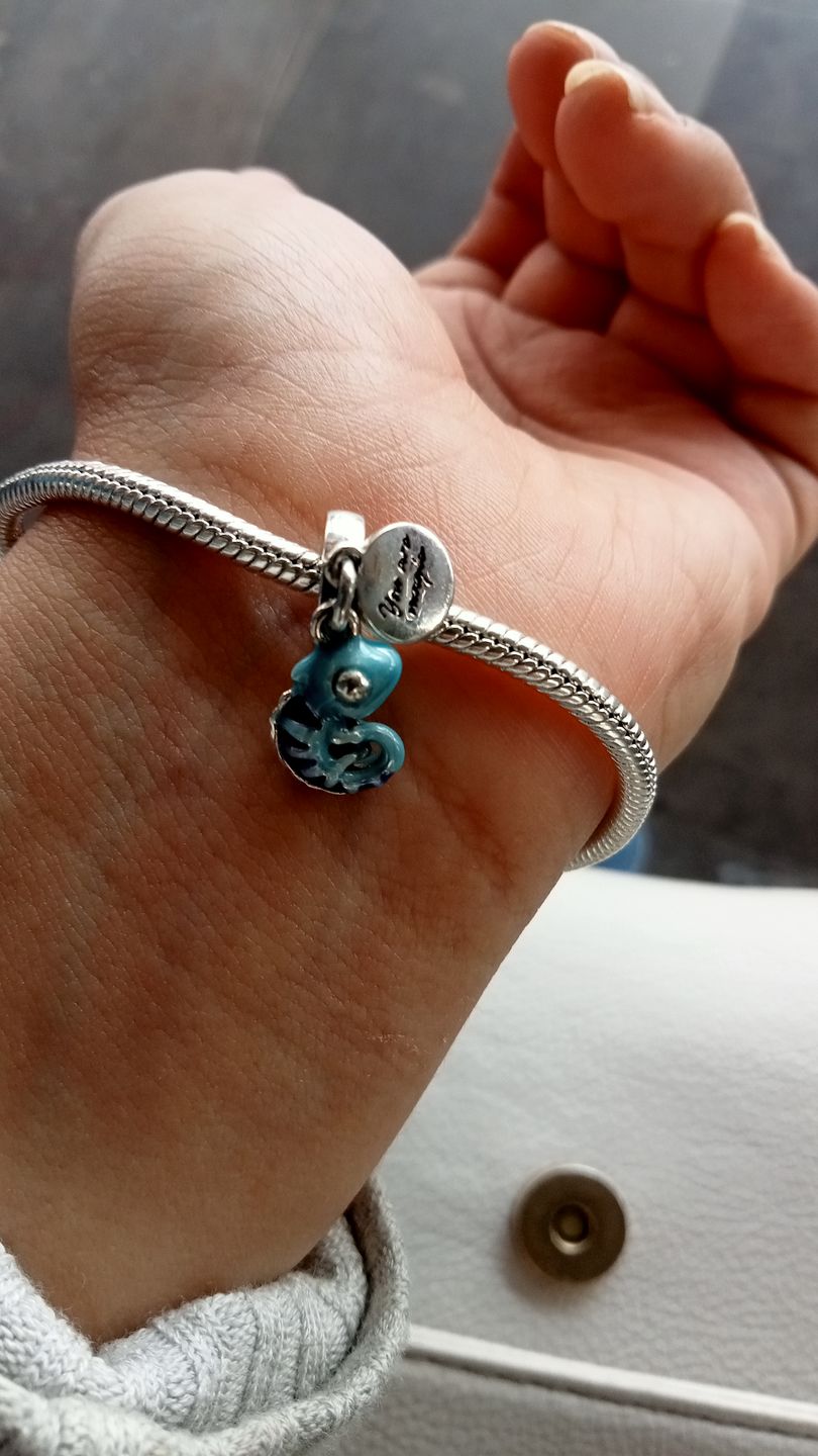 Customer photo review of Pulsera Trebol de la Buena Suerte