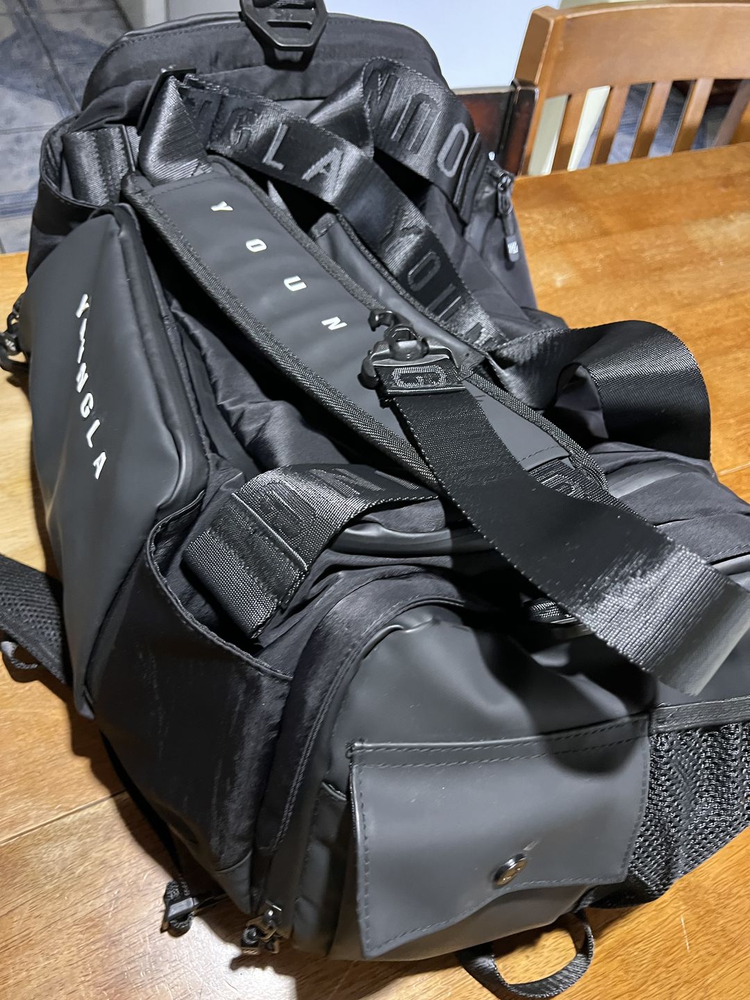Customer photo review of 741 Hybrid Duffle Backpacks
