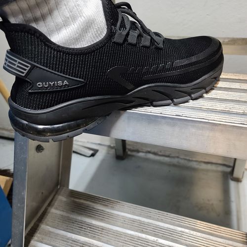 Customer photo review of Maven Comfy Steel Toe Athletic Work Shoes