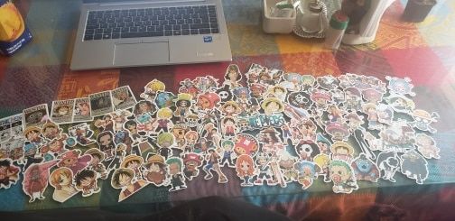 Customer photo review of Vinyl Waterproof Stickers