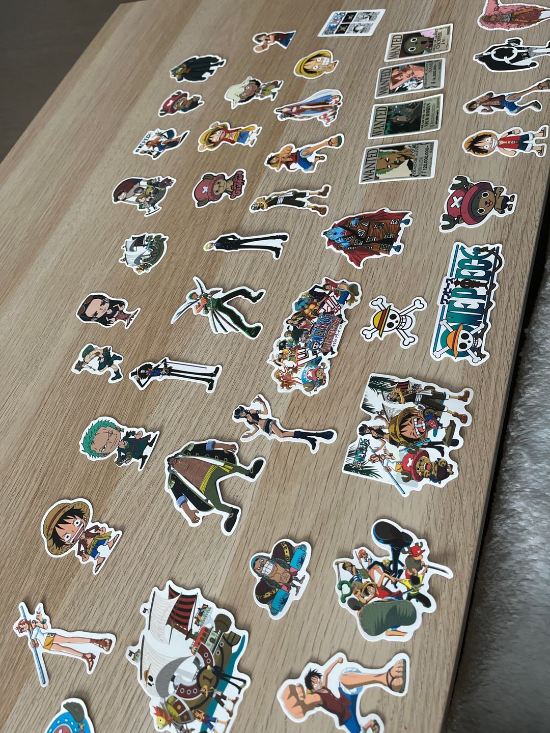 Customer photo review of Vinyl Waterproof Stickers