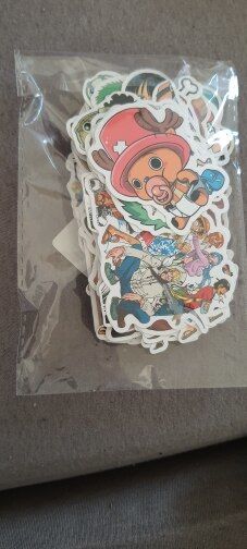 Customer photo review of Vinyl Waterproof Stickers