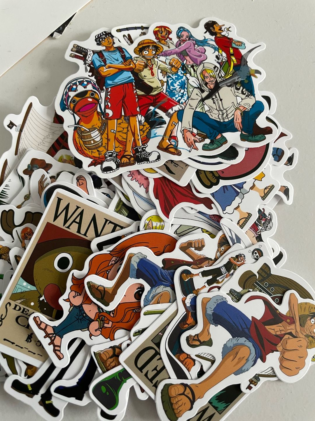 Customer photo review of Vinyl Waterproof Stickers