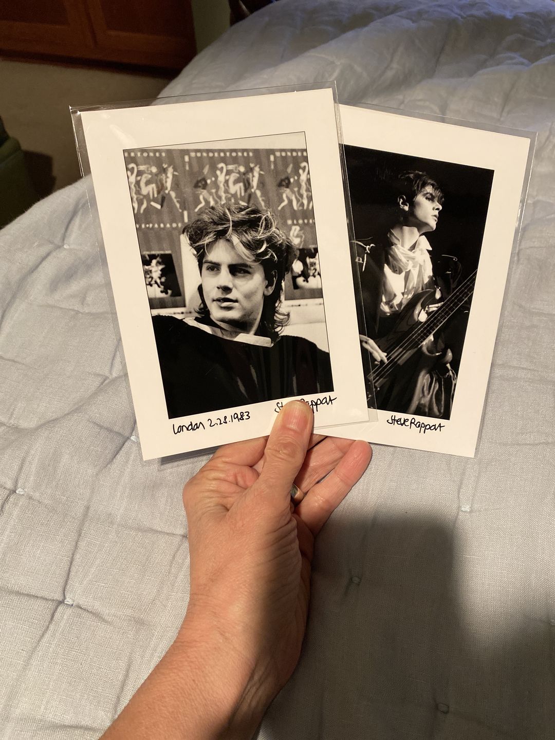 Customer photo review of John Taylor of Duran Duran #2
