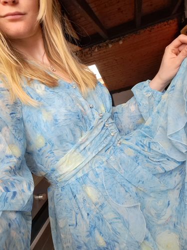 Customer photo review of Starry Night dreamy long dress
