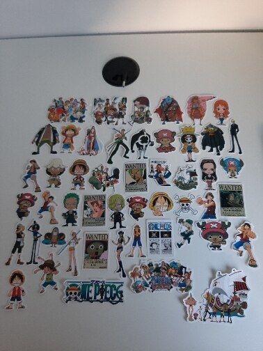 Customer photo review of Vinyl Waterproof Stickers