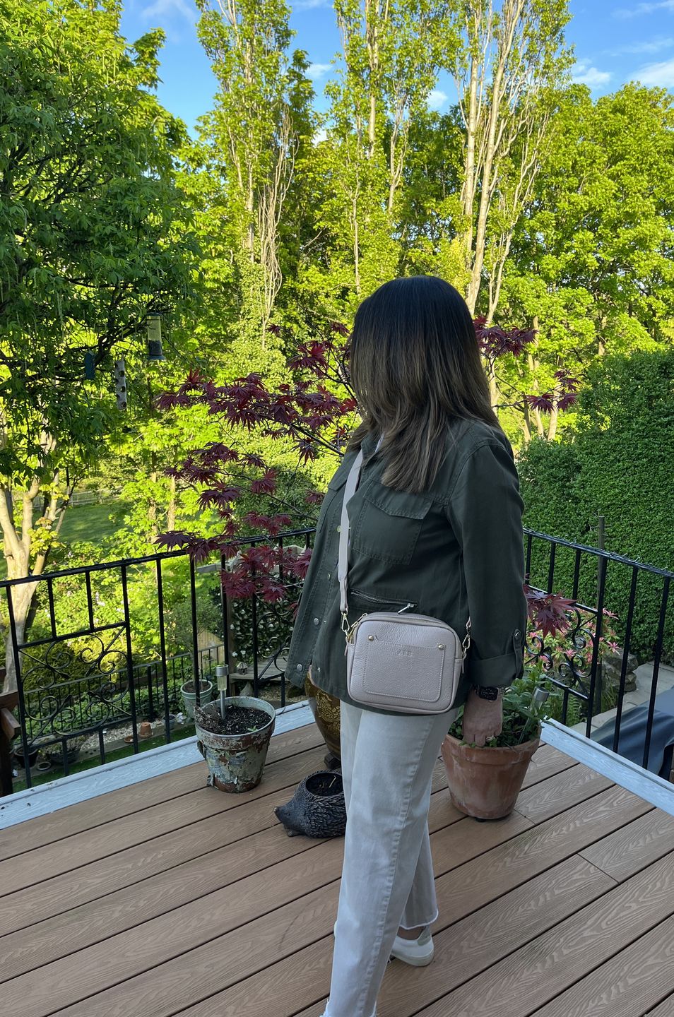 Customer photo review of Sienna Crossbody Bag