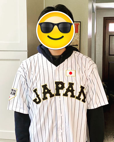 Customer photo review of Shohei Ohtani Japan National Baseball Jersey