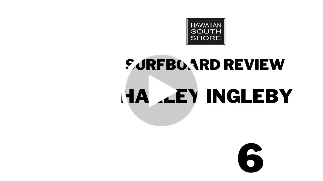 Customer video review of Harley Ingleby MID 6 Five Fin (6'4-7'10) Thunderbolt Red FCS II
