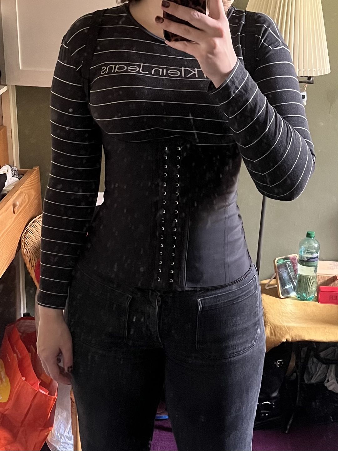 Customer photo review of Latex Vest Waist Trainer