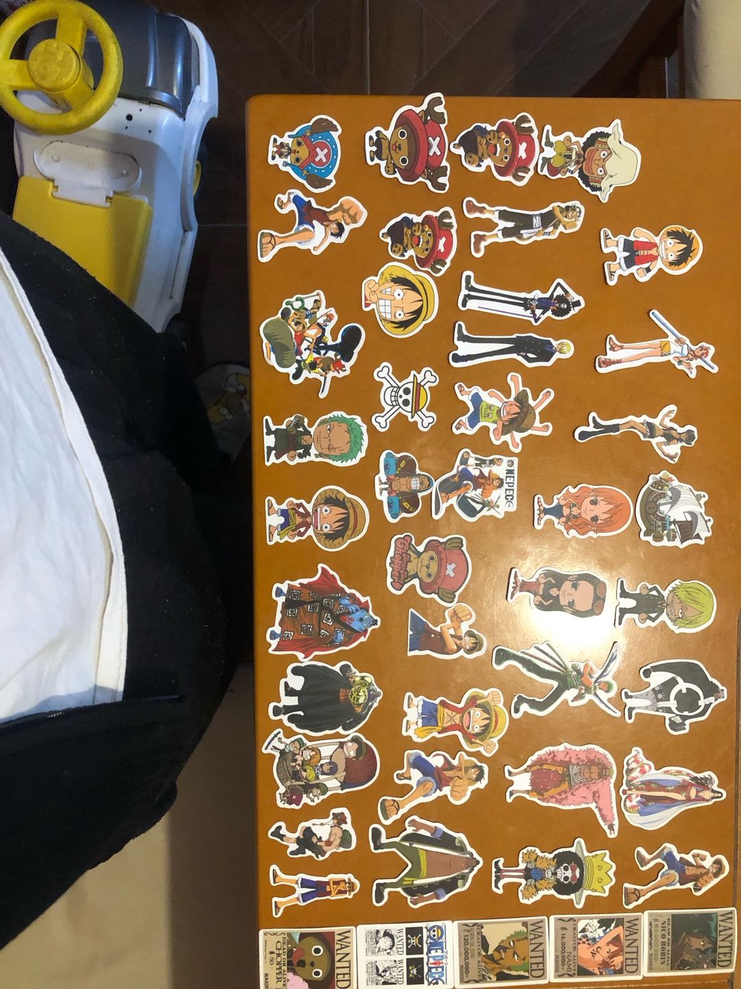 Customer photo review of Vinyl Waterproof Stickers
