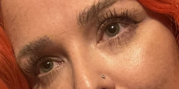 Customer photo review of fLASH Eyelash Serum