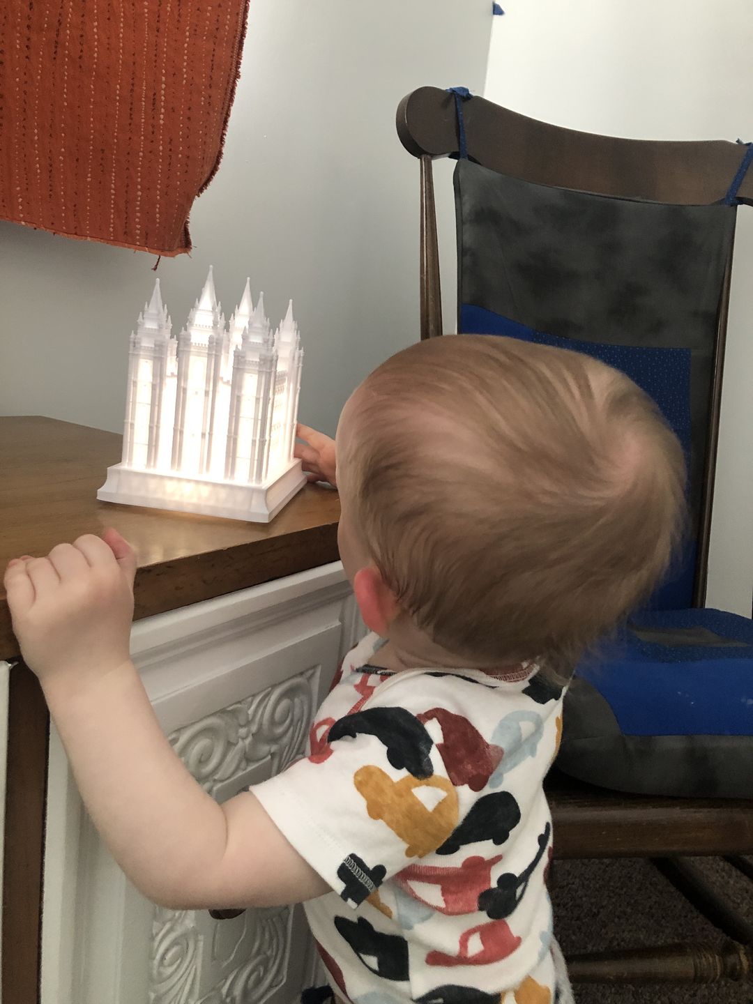 Customer photo review of Salt Lake Temple Music Light