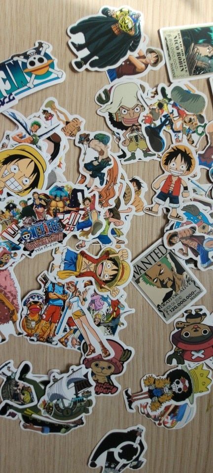 Customer photo review of Vinyl Waterproof Stickers