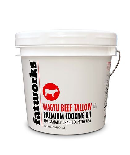 Customer photo review of 1 Gallon Wagyu Tallow