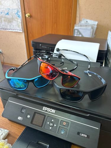 Customer photo review of Classic Polarized Driving Sunglasses
